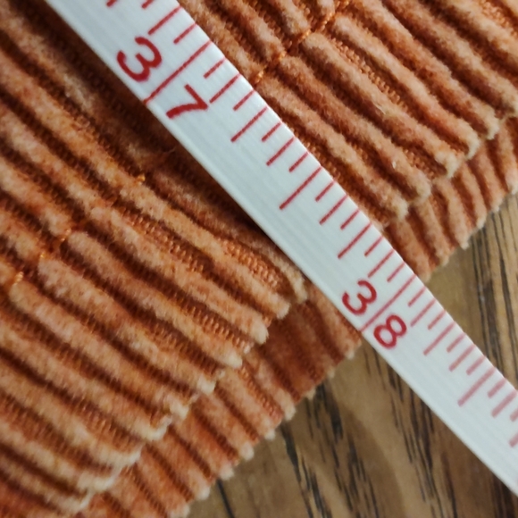 EUC Free People Rust Corduroy Maxi Skirt Come As You Are Size 6 Fits 8 - Picture 12 of 15